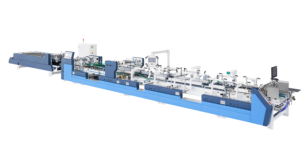 Full Automatic Four-fold Folder Gluer Machine